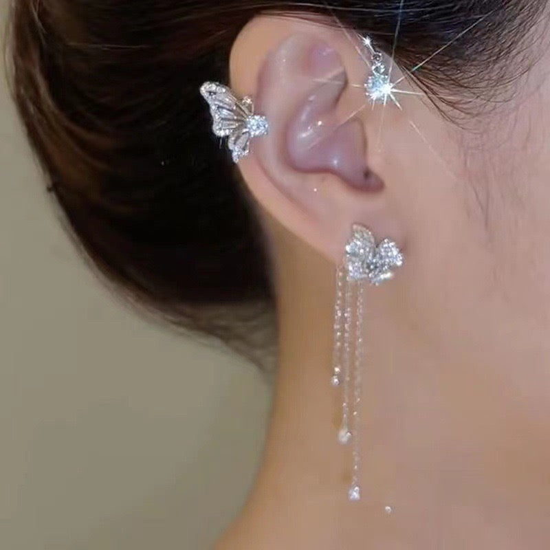Pendientes de oreja con borlas de múltiples estilos (Un par)