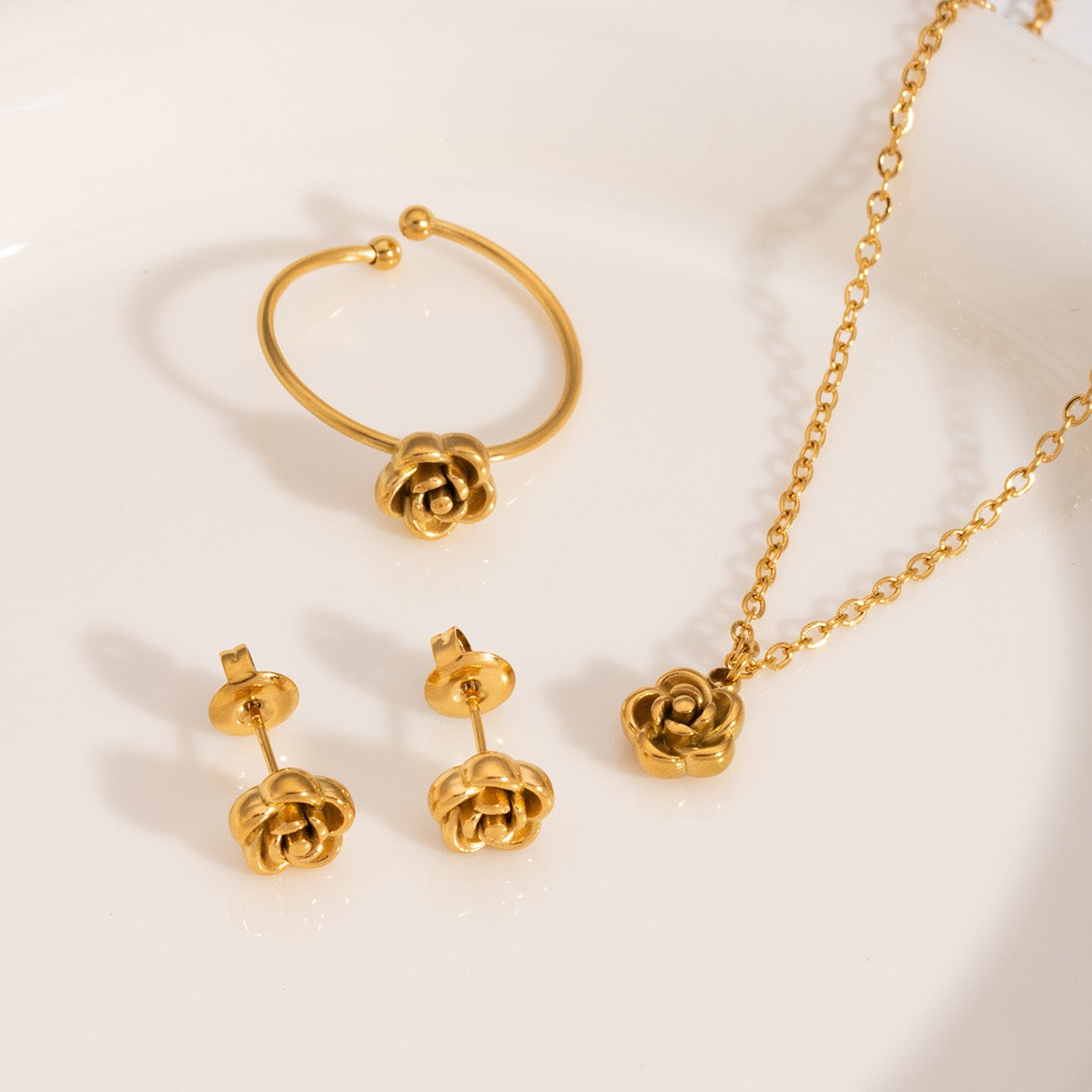 Collar de Flor de Rosa