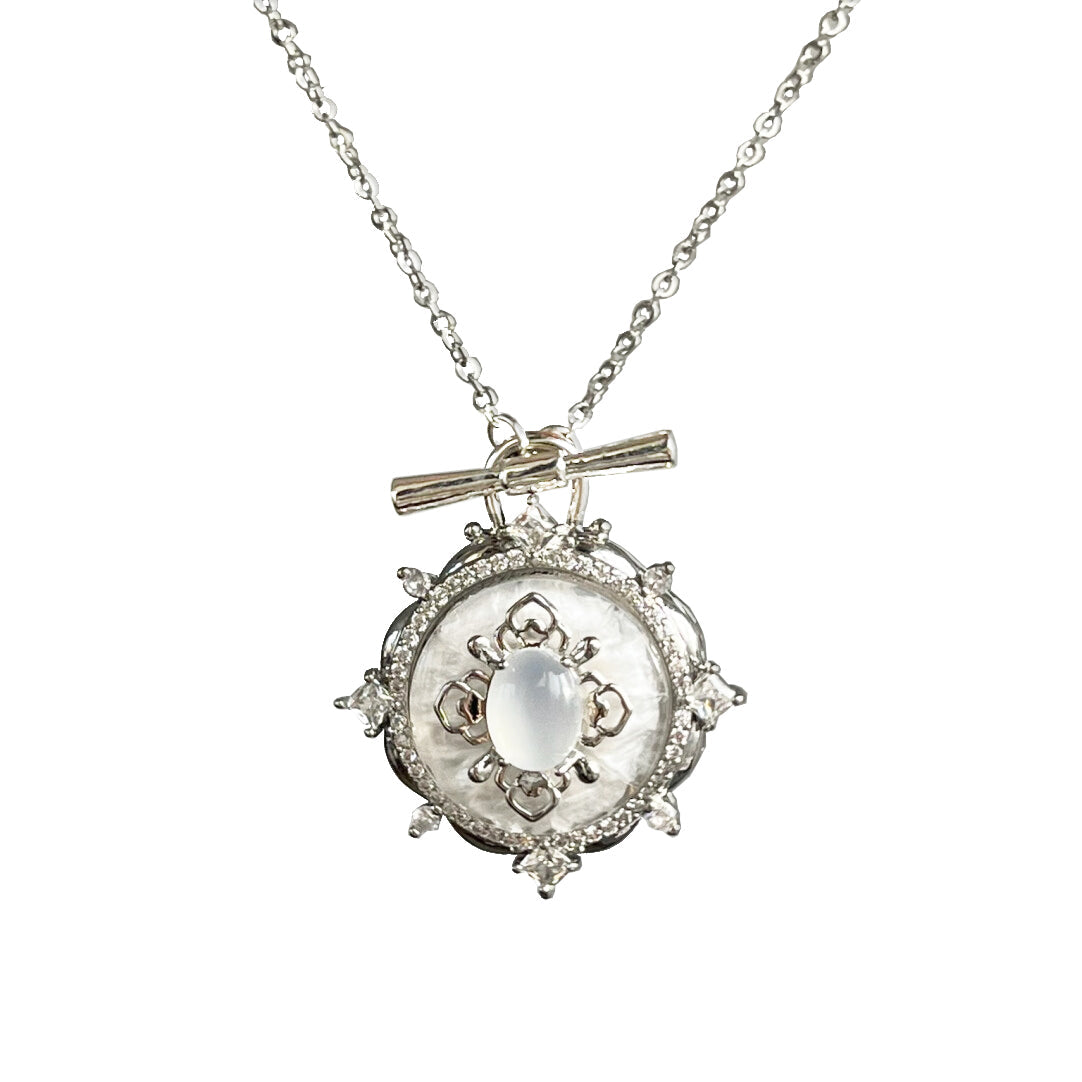 Collar Corazón Brillante
